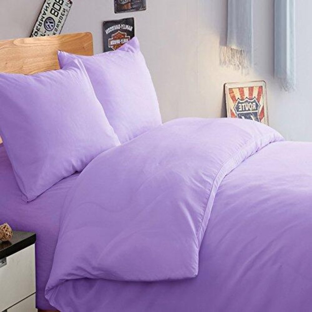 100% Microfiber 3 Pcs Duvet Cover Set, Queen